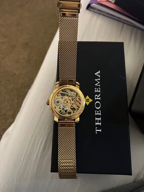 Men's Watch - Skeleton- Gold